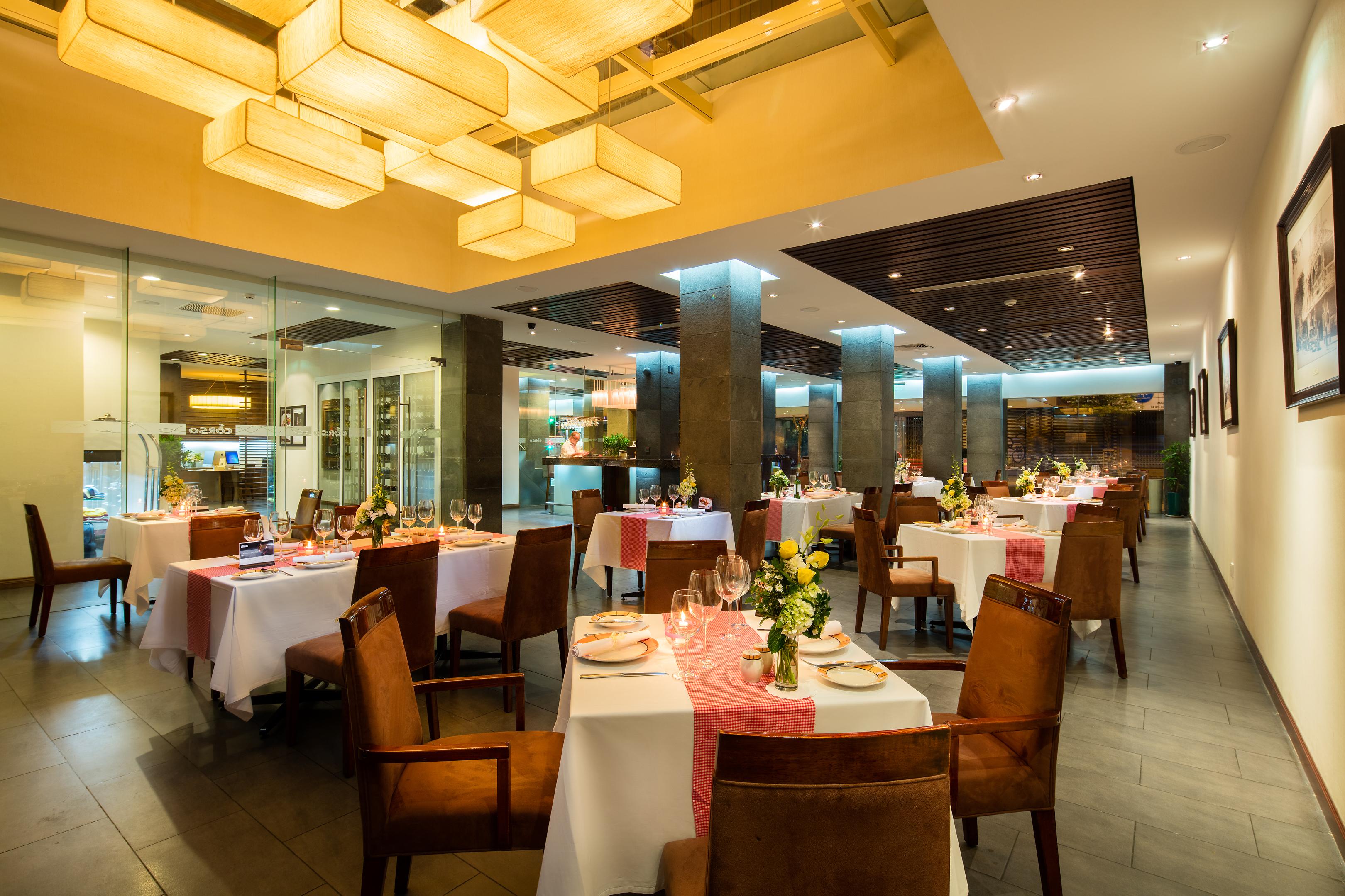 Norfolk Hotel Saigon Ho Chi Minh-staden Restaurang bild