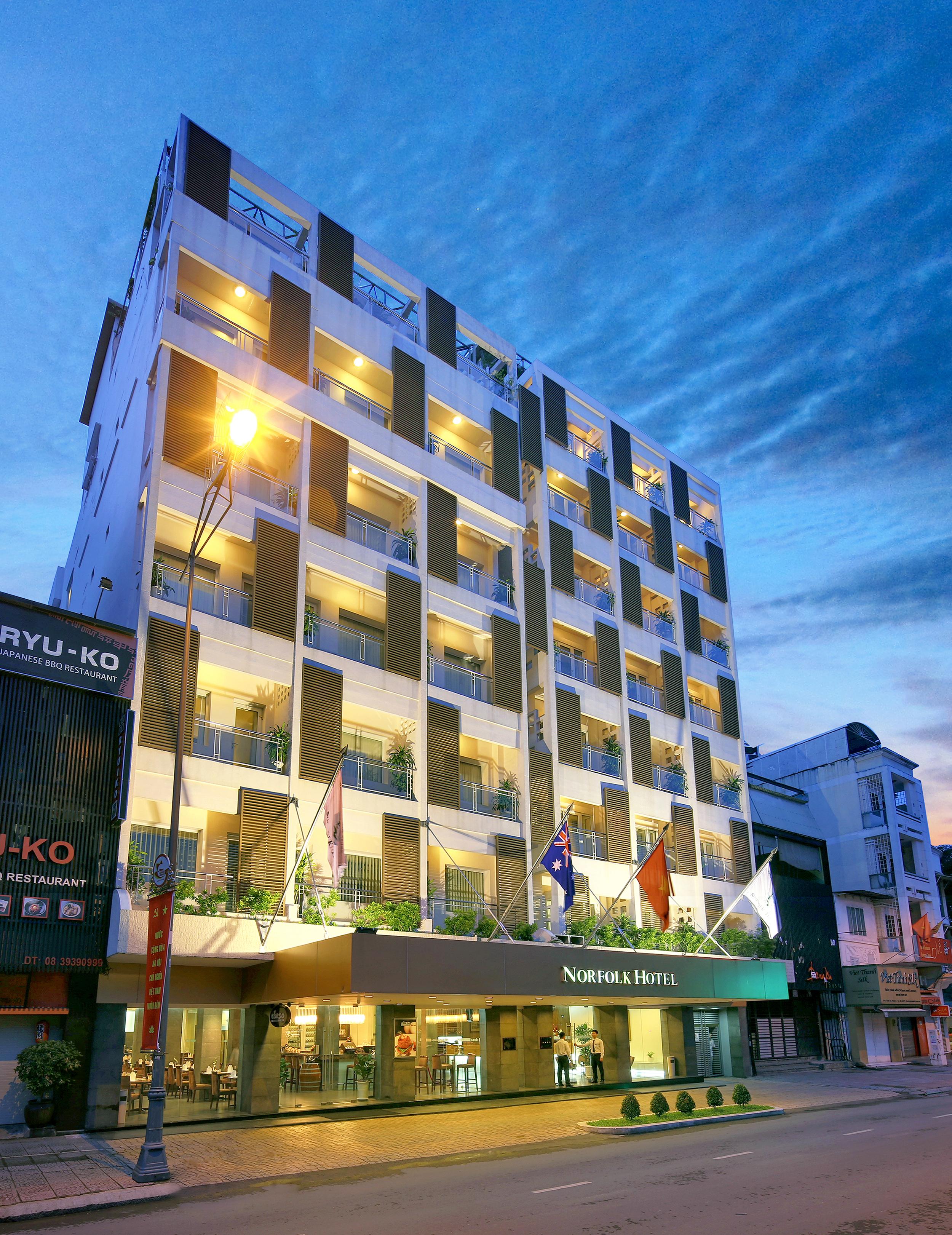 Norfolk Hotel Saigon Ho Chi Minh-staden Exteriör bild